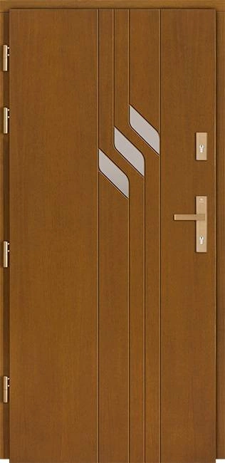FORTE - Drzwi nowoczesne zewnętrzne drewniane